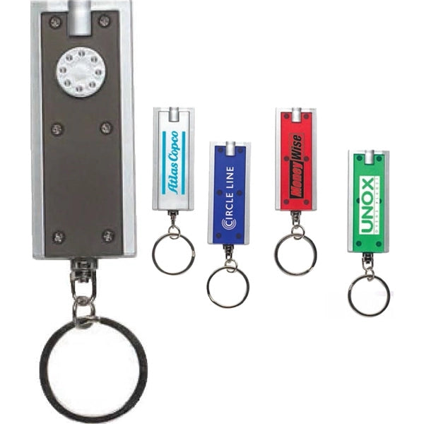 Rectangle Light-Up Keyring