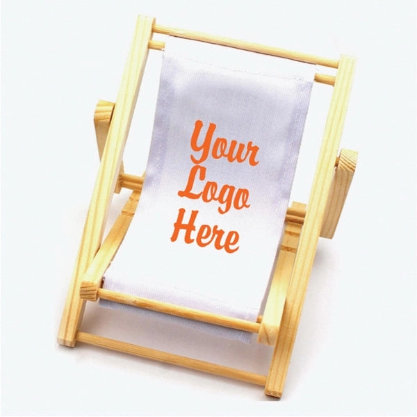 Wooden Frame Mini Beach Chair - Large