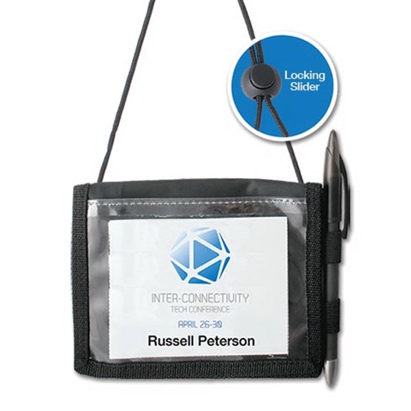 Nylon Multi-Pocket Folding Credential Wallets