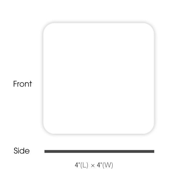 Plasma Square Coaster - 4x4 inch