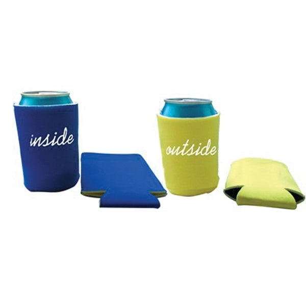 Reversible Can Cooler Beverage Sleeve