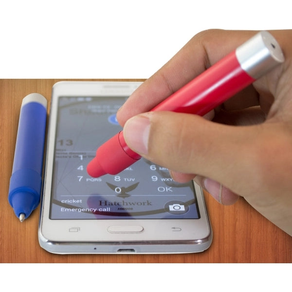 Blake Crayon Style Ballpoint Pen W/ Stylus