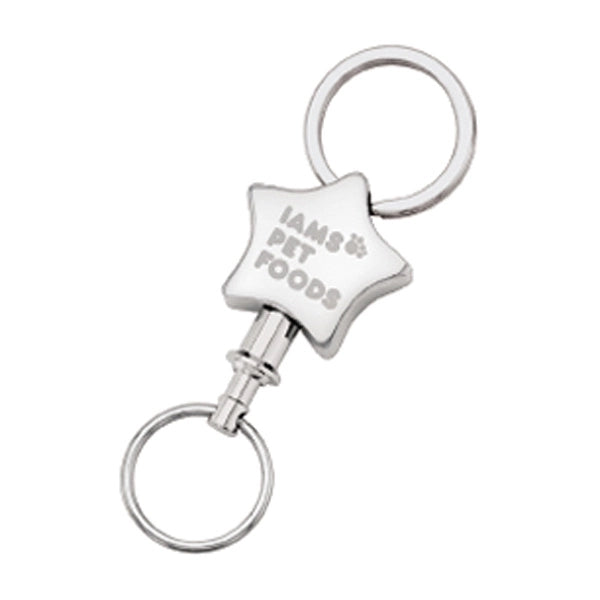 Star-Shaped Pull Apart Valet Key Holder