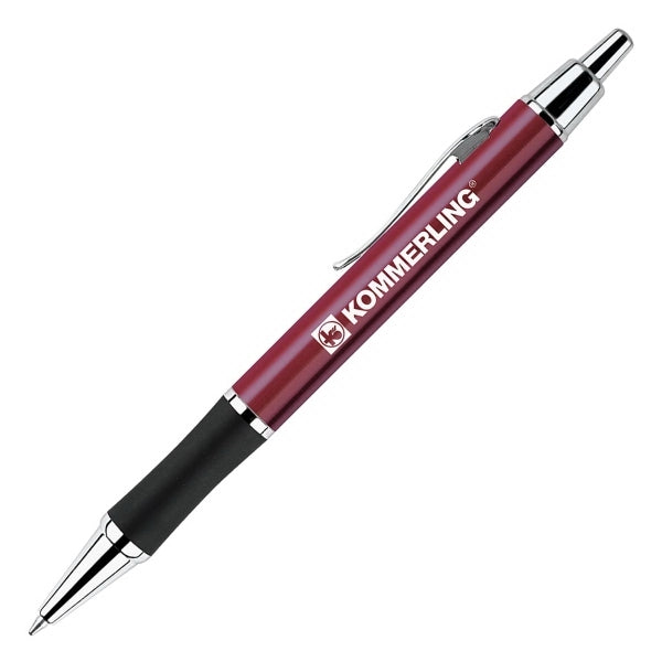 Aluminum Barrel Pen with Rubber Grip