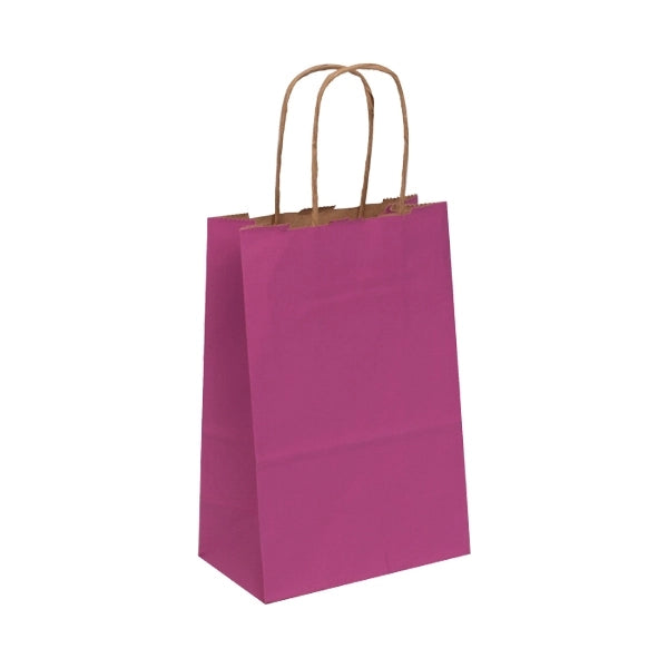 Smooth Matte Shopping Bags (5.5" x 3.25" x 8.375")