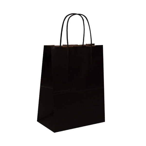 Smooth Matte Shopping Bags (8" x 4.75" x 10.5")