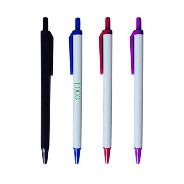 Logo Printed Click Action Ballpoint Pen