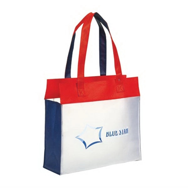 Environmental Frosted Shopping Tote Bag