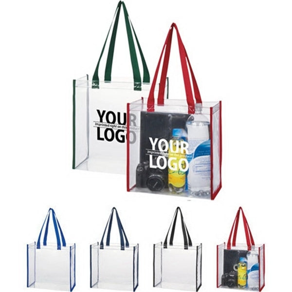 Dynamic 12inch clear message stadium bag