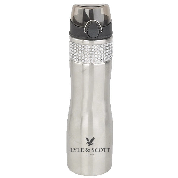 24oz. Gem Bling Stainless Steel Water Bottle
