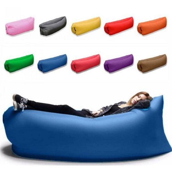 Folding Inflatable Air Sofa,Lounger Sofa Sleeping Bag