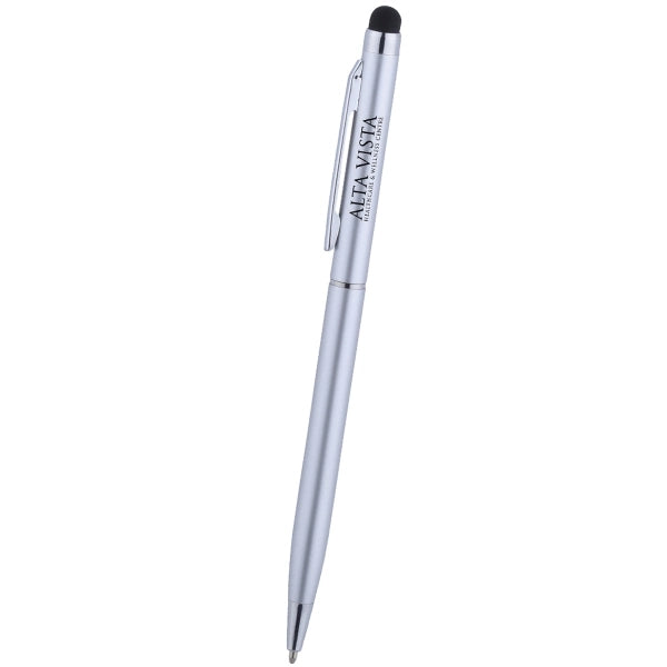 Sleek Metal Twist Action Stylus Ballpoint