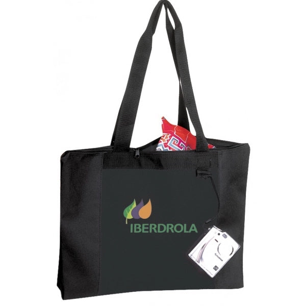 Poly Zippered Tote Bag