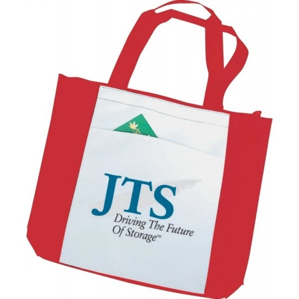 Poly Zippered Tote Bag