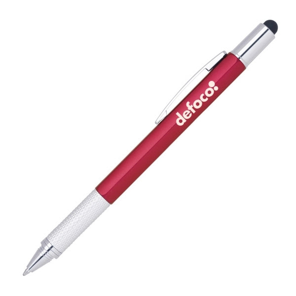 Hiroko Multi-functional Twist Action Plastic Pen/stylus