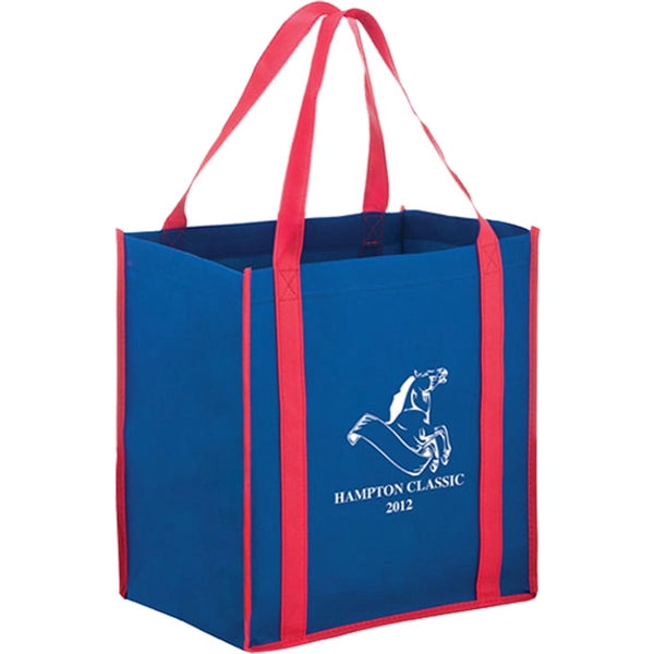 Two-Tone Non-Woven Tote Bag - Screen Print