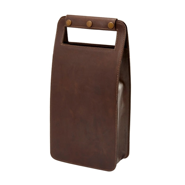 Sonoma Leather Two Bottle Tote