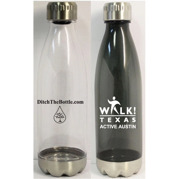 25 oz. Tritan sports bottle with s. steel top & base