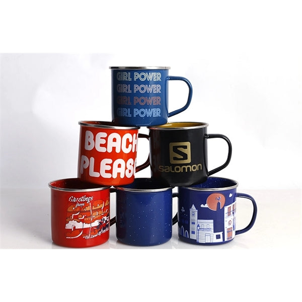 Creative Fashion Enamel Cup, Coffee Mug