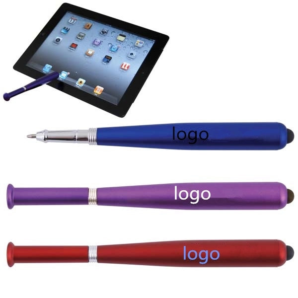 Baseball Bat Pen Stylus Metallic finish