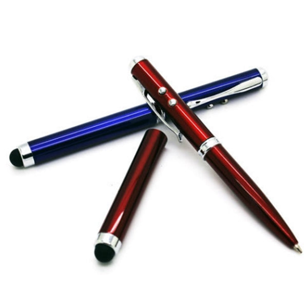 4 in 1 laser stylus and flashlight pen