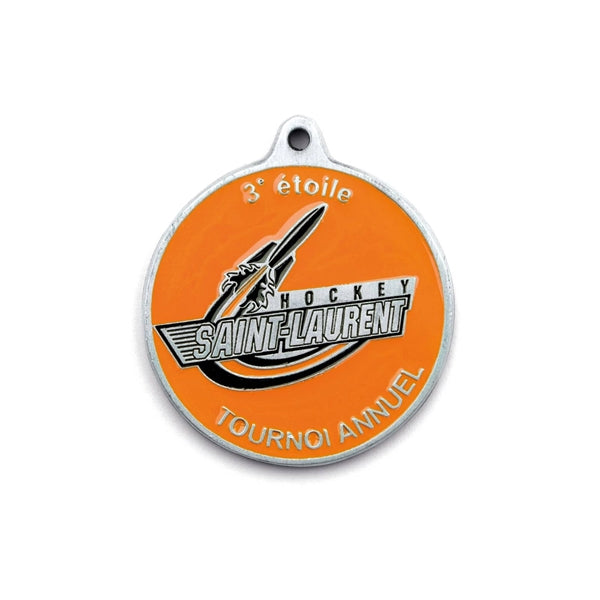 Solid Pewter Medal (1 1/2")