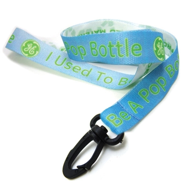 3/4" Digitally Sublimated Recycled Lanyard
