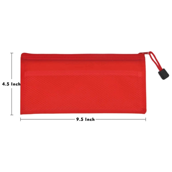 Big Capacity Waterproof Double Layer Zipper Pencil Case