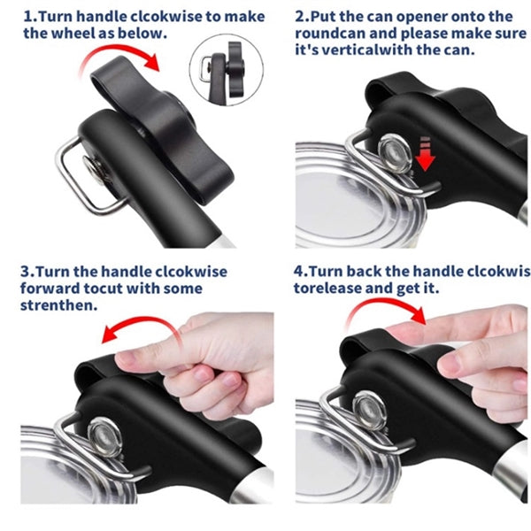 Safe Cut Can Opener