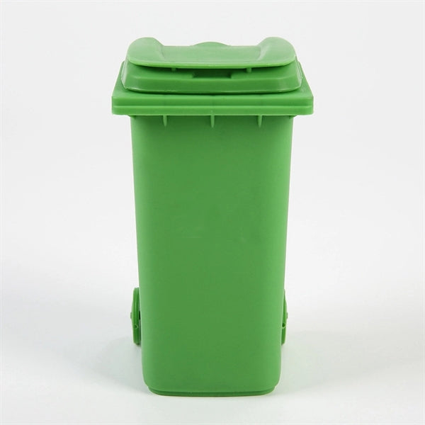 Mini Garbage Trash Can Pencil Holder