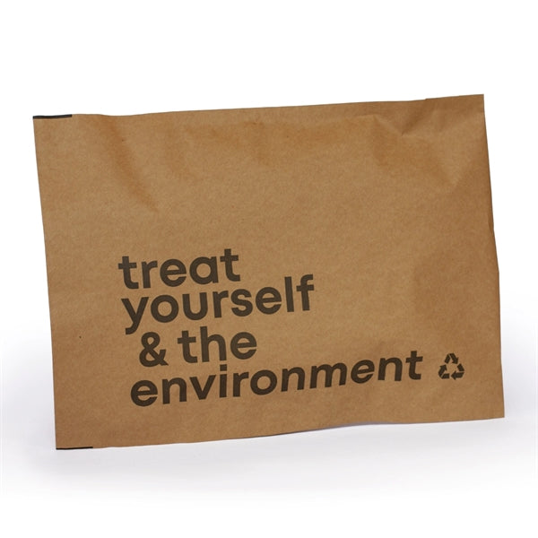 Sustainable Kraft Padded Self-Sealing Mailers, Size Small