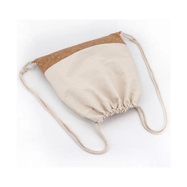 Cork Drawstring Backpack