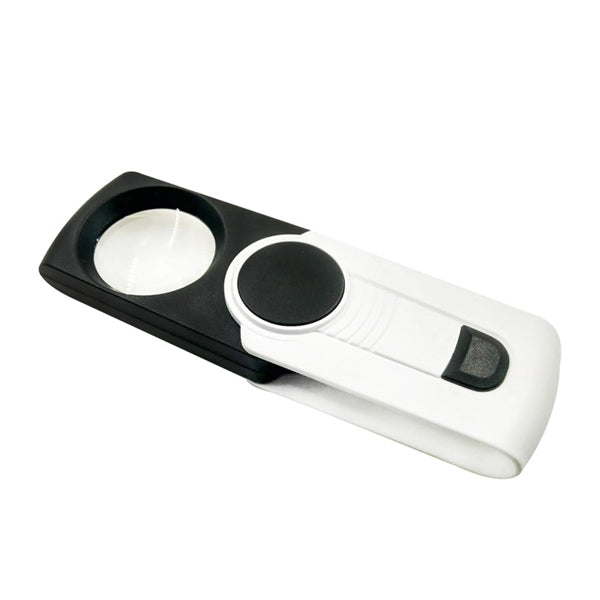 Portable Foldable Magnifier with LED Light