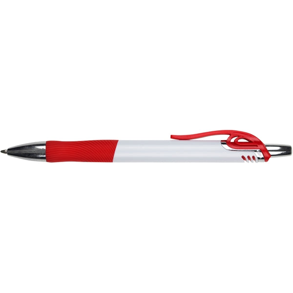 White Pen w/ Colored Gripper
