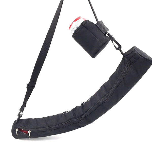 Insulated Beverage Soft Can Cooler Sleeve Sling Holder