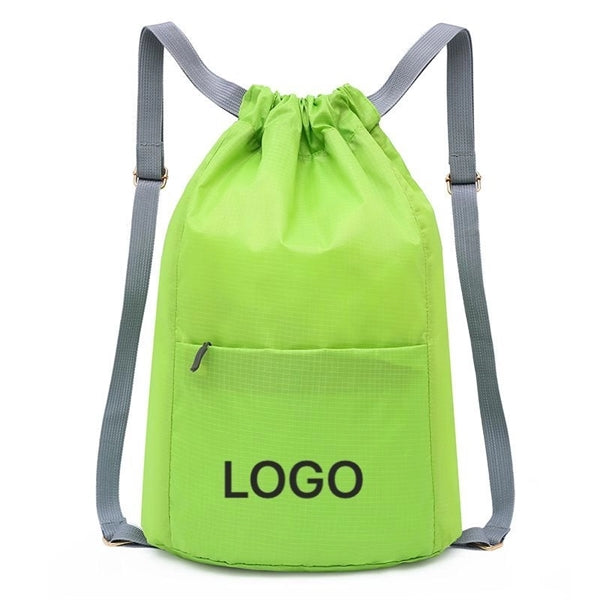 Waterproof Sports Large Capacity Drawstring Backpack
