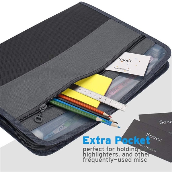 Large Capacity 13 Pocket Expanding File Folder