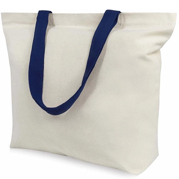 Cotton Canvas Tote Grocery Bag