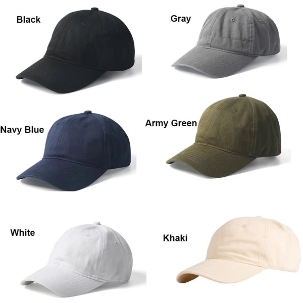 Washed Denim Baseball Hat