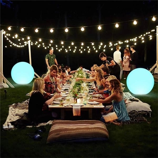 16" Inflatable Glowing Beach Ball