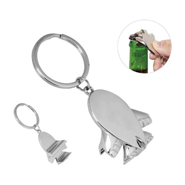 Air Shaped Bottle Opener Key Chain