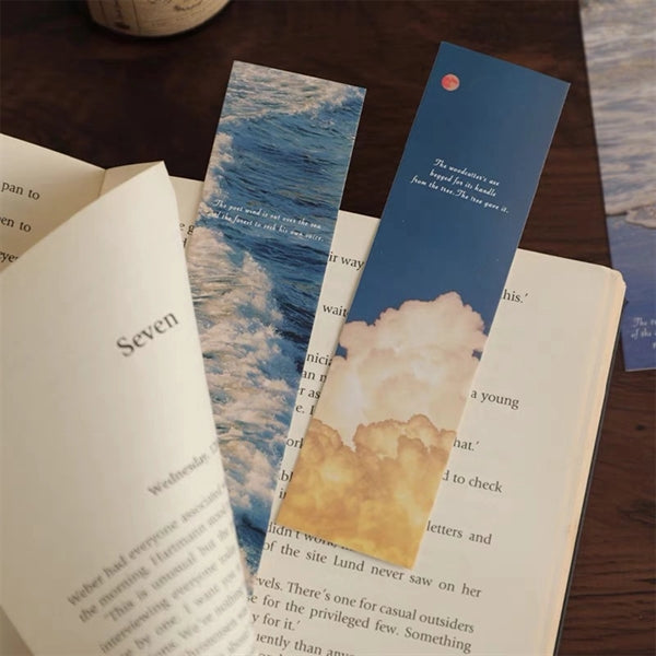 Full Color Paper Bookmark-Rectangle (2"x 6")