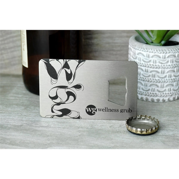 Quick Metal Bottle Opener Cards