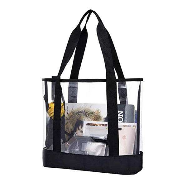 Two-Tone Clear Boat Tote Bag