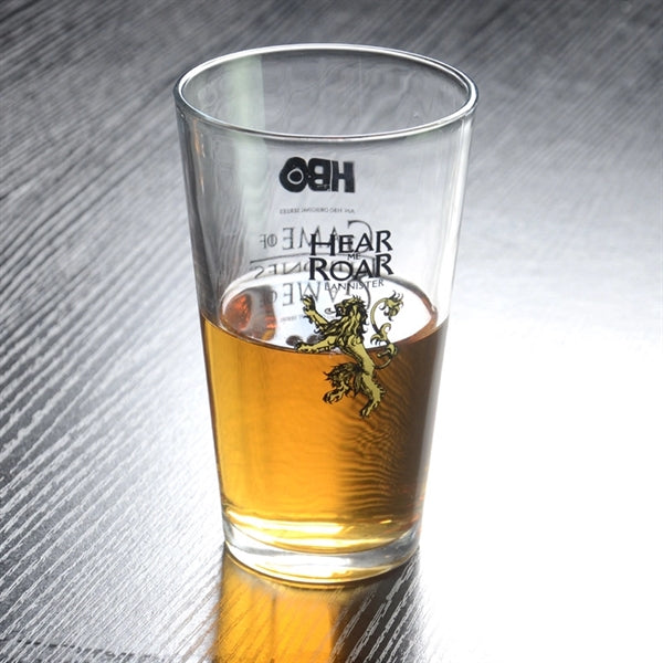 16oz Pint Glass Clear