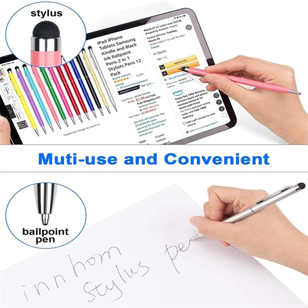 Aluminum Stylus Ballpoint Pen