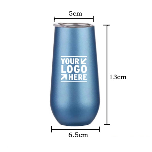 6Oz Stainless Steel Vacuum Insulated Wine Tumbler