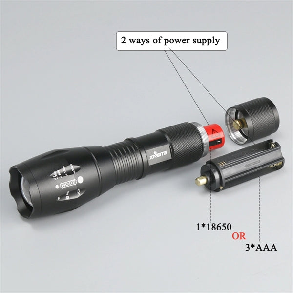 Water-Resistant LED Flashlight