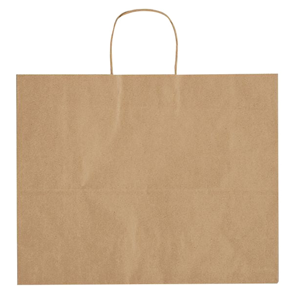 Custom Kraft Paper Brown Shopping Bag-16"- x -12"-1-2