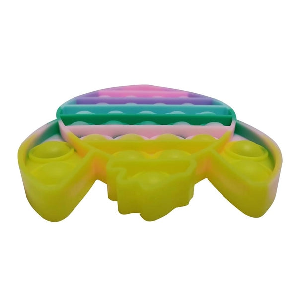 Kids Fidget Toys Push Pop Bubble Anti stress Rocket